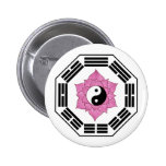 I Ching Lotus YinYang Buttons