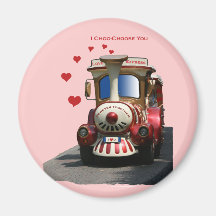 I Choo-Choose You Fridge Magnet