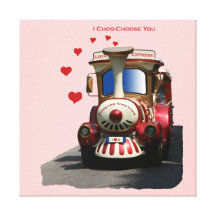 I Choo-Choose You Gallery Wrap Canvas