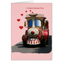 I Choo-Choose You Greeting Cards