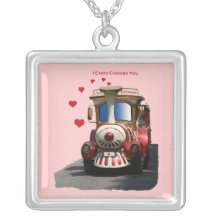 I Choo-Choose You Necklaces