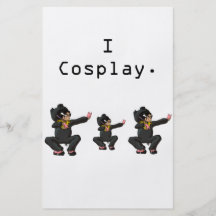 I Cosplay Flyers