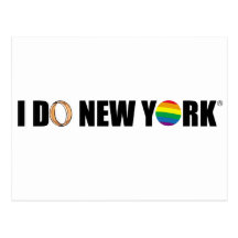 I DO NY ring Postcards