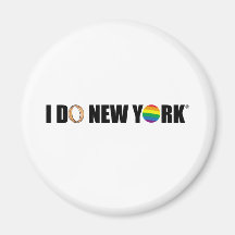 I DO NY ring Refrigerator Magnet