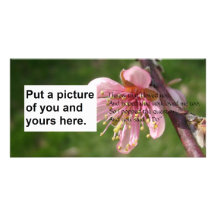 I Do Poem Marriage Card Personalized Photo Card
