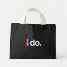 I DO WANT TO MARRY CANVAS BAGS