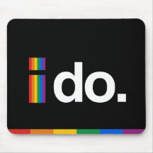 I DO WANT TO MARRY MOUSE PAD