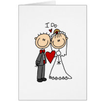 I Do Wedding Ceremony Card