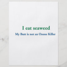 I Eat Seaweed Flyer