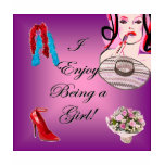 I Enjoy Being a Girl T Shirt