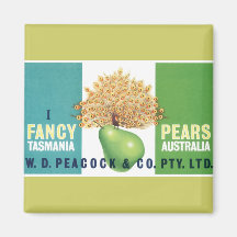 I Fancy Pears Refrigerator Magnet