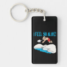 I Feel So Alive Acrylic Keychain