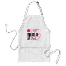 I Fight Like A Girl 4.1 Breast Cancer Aprons