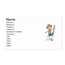 I Fish Business Card