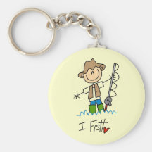 I Fish Key Chains