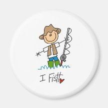 I Fish  Magnets