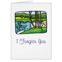 I Forgive You Greeting Card
