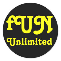 I, fUN, Unlimited stickers