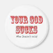 I-Hate-ur-god Magnets