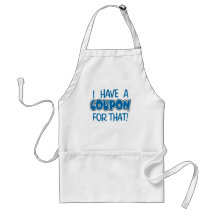 I have a coupon for that! aprons