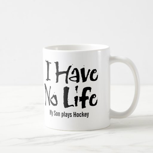 I Have No Life (Black) Coffee Mug