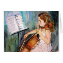 I Hear a Symphony Greeting Card