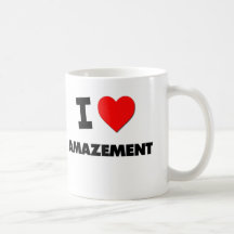 I Heart Amazement Coffee Mugs