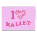 I Heart Ballet Card