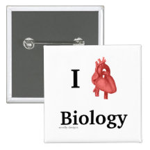 i heart biology button