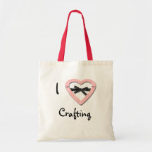 I Heart Crafting Bag