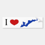 I Heart Fishers Bumper Stickers