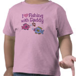 I Heart Fishing With Daddy Tee Shirts