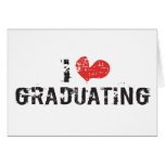I heart Graduating Greeting Card