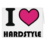 i heart hardstyle greeting cards