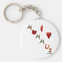 I Heart Hummus Keychains