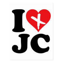 I Heart JC Postcard
