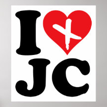 I Heart JC Posters