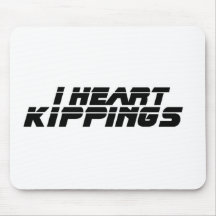 I Heart Kippings, do you? Mousepads