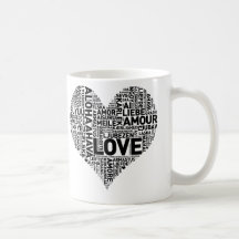 I HEART LOVE MUGS