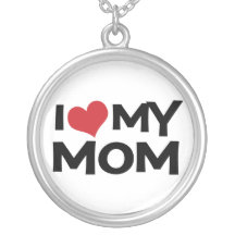 I Heart (love) My Mum Necklace