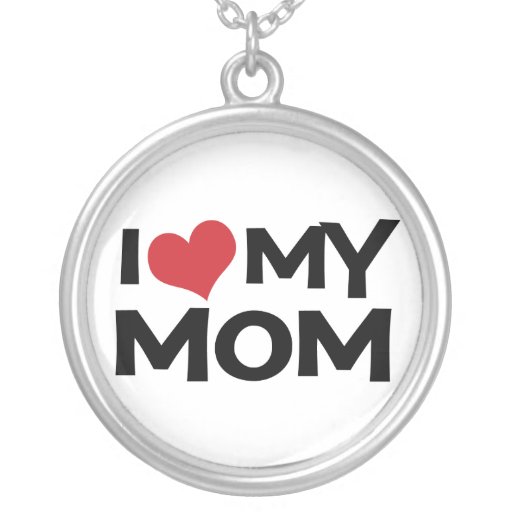 I Heart (love) My Mum Necklace