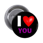 I Heart (LOVE) YOU Pin