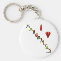 I Heart Margaritas Keychains