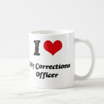 I heart My Corrections Officer Coffee Mug
