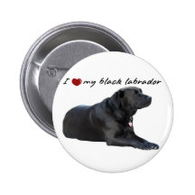 I "heart" my Labrador Retriever" words with photo Pins