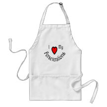 I Heart My Perseverations Aprons