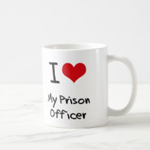 I heart My Prison Officer Coffee Mugs