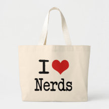 I heart Nerds Bags
