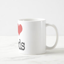 I heart Nerds Coffee Mugs