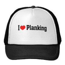 I (Heart) Planking Mesh Hats